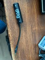 iRig microfoon - gitaar interface voor iOS/Android, Ophalen of Verzenden, Zo goed als nieuw, Instrumentmicrofoon
