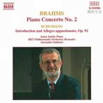 CD Brahms/Schumann : Piano concerto 2/ Introduct. op. 92, Ophalen of Verzenden, Romantiek, Zo goed als nieuw, Orkest of Ballet
