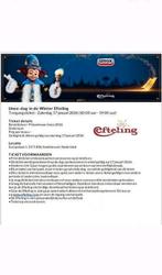 4 Kaartjes Unox-dag in de Winter Efteling, Drie personen of meer, Ticket of Toegangskaart