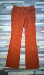 Broek corduroy, maar 38, Massimo Dutti, zgan, Kleding | Dames, Broeken en Pantalons, Maat 38/40 (M), Oranje, Ophalen of Verzenden