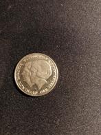 1 Gulden dubbele kop, Postzegels en Munten, Munten | Nederland, Ophalen of Verzenden, Koningin Juliana, 1 gulden, Losse munt