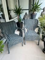 Twee rotanstoelen., Ophalen, Gebruikt, Rotan, Stapelbaar