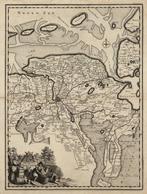 Groningen en Ommelanden Provinciekaart Halma 1725, Antiek en Kunst, Ophalen of Verzenden