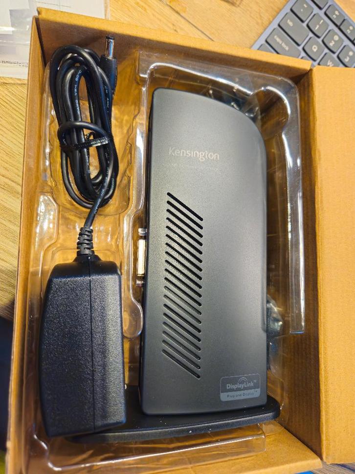 Kensington SD3500v USB Dockingstation, Computers en Software, Dockingstations, Nieuw, Docking station, Laptop, Ophalen of Verzenden