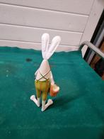 beeld haas ceramic metaal, Ophalen of Verzenden