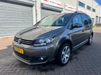 Volkswagen Touran 1.4 TSI 103KW Cross 2012 Grijs, Auto's, Volkswagen, 74 €/maand, Zwart, 4 cilinders, 7 stoelen