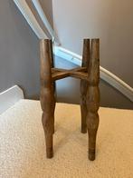 Houten tafeltje voor plant Sissy Boy, Tuin en Terras, Ophalen, Minder dan 30 cm, Minder dan 60 cm, Rond