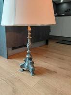 Tinnen schemerlamp, Ophalen, Gebruikt, 55 tot 70 cm