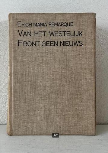 Van het westelijk Front geen nieuws - Erich Maria Remarque ( beschikbaar voor biedingen