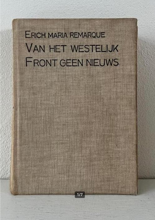 Van het westelijk Front geen nieuws - Erich Maria Remarque (, Boeken, Geschiedenis | Wereld, Gelezen, Ophalen of Verzenden