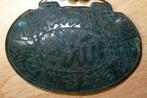 Amulet hanger Arabisch of Koran tekst 1940 collector's item, Sieraden, Tassen en Uiterlijk, Antieke sieraden, Ophalen, Hanger