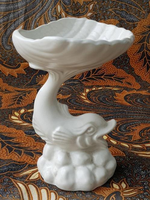 Dartmouth keramiek oude Engelse schaal met dolfijn en schelp, Antiek en Kunst, Antiek | Woonaccessoires, Ophalen of Verzenden