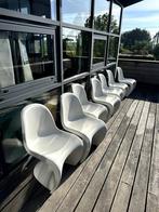 Vitra - Verner Panton Stoelen – Wit, mat afwerking, Ophalen, Gebruikt, Wit, Vijf, Zes of meer stoelen