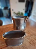 Stenen bloempotten set, Huis en Inrichting, Woonaccessoires | Vazen, Ophalen of Verzenden, Zo goed als nieuw