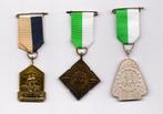 3 Medailles uit Zutphen W.S.V. - D.W.K., Ophalen of Verzenden, Overige materialen, Nederland