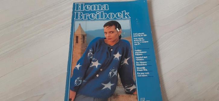 HEMA Breiboek herfst, winter voorjaar 86-87', Hobby en Vrije tijd, Breien en Haken, Gebruikt, Haken, Patroon of Boek, Ophalen of Verzenden