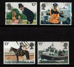 Engeland michel 808-811 gestempeld, Verzenden, Gestempeld