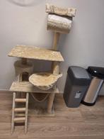Krabpaal + vulling en voedsel (kat), Dieren en Toebehoren, Ophalen, Zo goed als nieuw