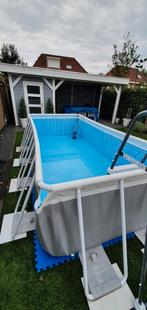Intex prism frame 4x2m, Ophalen, Gebruikt, 200 tot 400 cm, Rechthoekig