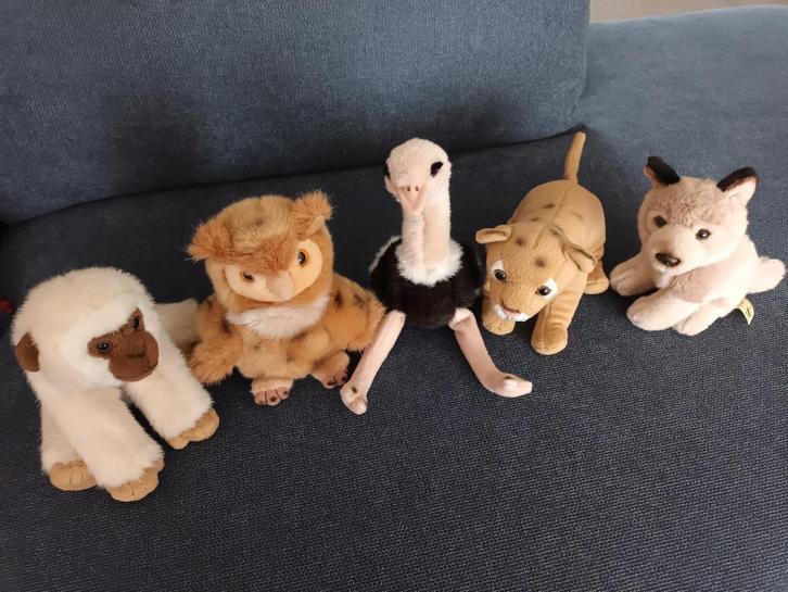 struisvogel . uil . aap gibbon . poema - Muppet Fozzie Beer, Kinderen en Baby's, Speelgoed | Knuffels en Pluche, Zo goed als nieuw