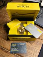 Invicta Gouden Horloge - Nieuwstaat!, Overige merken, Polshorloge, Ophalen of Verzenden, Zo goed als nieuw