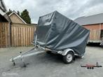 Rova ongeremde kanteltrailer enkelasser 250x150x150 met huif, Auto diversen, Aanhangers en Bagagewagens, Gebruikt