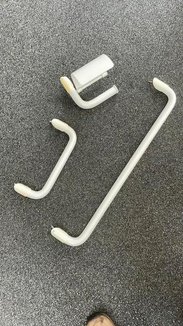 Set van toiletrolhouder en handdoekbeugels. Emco design. beschikbaar voor biedingen