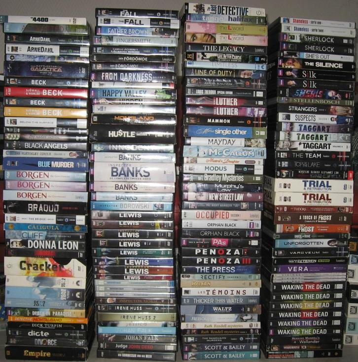 Series per stuk, zie lijst, Cd's en Dvd's, Dvd's | Tv en Series, Gebruikt, Vanaf 12 jaar, Ophalen of Verzenden