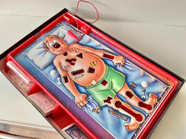 Dokter Bibber - Opereer hem zonder te bibberen!, Hobby en Vrije tijd, Gezelschapsspellen | Bordspellen, Zo goed als nieuw, Ophalen of Verzenden