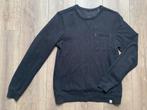 Scotch & Soda trui sweater zwart/grijs met wit S/46, Kleding | Heren, Verzenden, Zwart, Zo goed als nieuw, Scotch & Soda