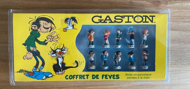 Guust Flater - Gaston - porseleinen beeldjes - nieuw, Verzamelen, Beelden en Beeldjes, Ophalen of Verzenden
