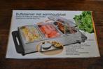 Buffetserver met warmhoudplaat, Huis en Inrichting, Keuken | Keukenbenodigdheden, Ophalen, Zo goed als nieuw
