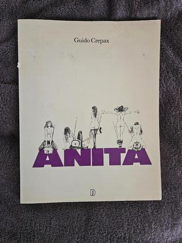 strip Anita. Schrijver Crepax, Guido.erhaal