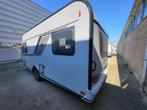 Knaus Sudwind 60 Years 460 EU; zeer compleet, Caravans en Kamperen, Caravans, Standaardzit, Bedrijf, Schokbreker, 5 tot 6 meter