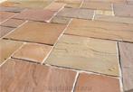 mediterraans zwembadterras Modak Sandstone groot wildverband, Ophalen, Nieuw, Natuursteen, Terrastegels