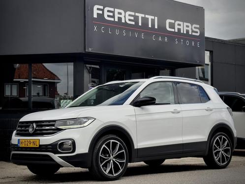 Volkswagen T-Cross 1.0 TSI STYLE LEDER AIRCO PARC-ASSIST LED, Auto's, Volkswagen, Te koop, T-Cross, ABS, Adaptive Cruise Control