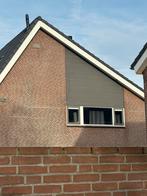 Grijs antraciete geveldelen/zweeds rabatdelen circulair, Doe-het-zelf en Verbouw, Rolluiken, Ophalen, Zo goed als nieuw, Wit, Minder dan 100 cm