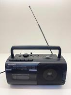 SONY CFM-10 Portable AM-FM Radio Cassette Player Recorder, N, N, Draagbaar, Ophalen of Verzenden