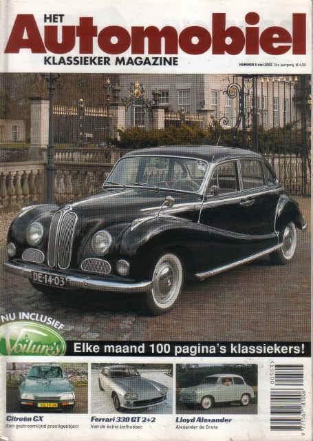 Automobiel 5 2003 : Oldsmobile Toronado - BMW 501 & 502, Boeken, Auto's | Folders en Tijdschriften, Gelezen, Algemeen, Ophalen of Verzenden