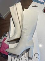 DWRS hoge leren witte laarzen maat 40 - 41 - 42 / nieuw, Kleding | Dames, DWRS, Hoge laarzen, Wit, Nieuw