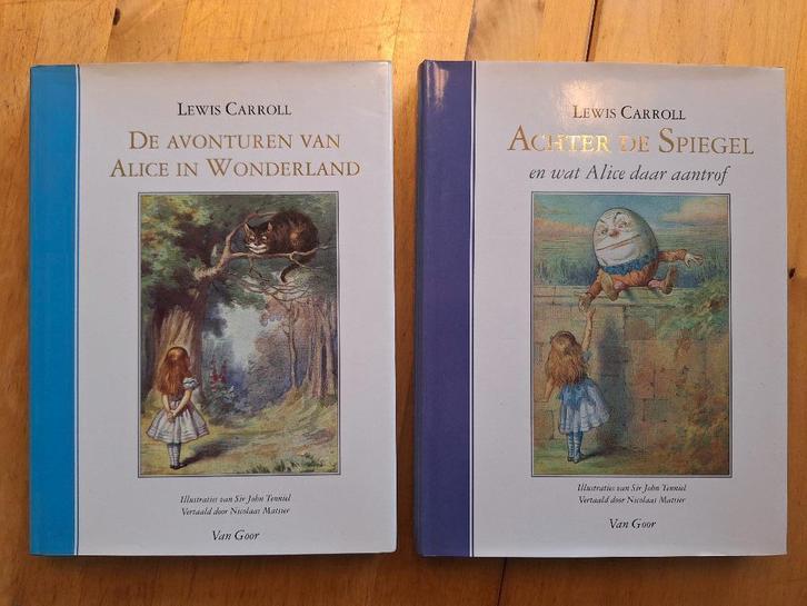 Alice in Wonderland & Achter de Spiegel - Lewis Carroll, Boeken, Fantasy, Zo goed als nieuw, Ophalen of Verzenden