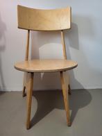 Houten design stoel, Huis en Inrichting, Ophalen, Gebruikt, Bruin, Design