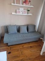 Grijze slaapbank - 195x135 cm uitgeklapt, Ophalen