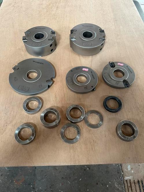 Freeskoppen set, Doe-het-zelf en Verbouw, Gereedschap | Freesmachines, Zo goed als nieuw, Ophalen of Verzenden