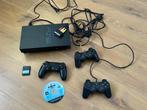 playstation 2 phat, Ophalen, Gebruikt, Met games, Met 3 controllers of meer