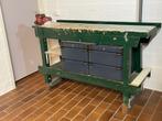gratis werkbank, Doe-het-zelf en Verbouw, Werkbanken, Ophalen, Gebruikt, 120 tot 170 cm, Bankschroef