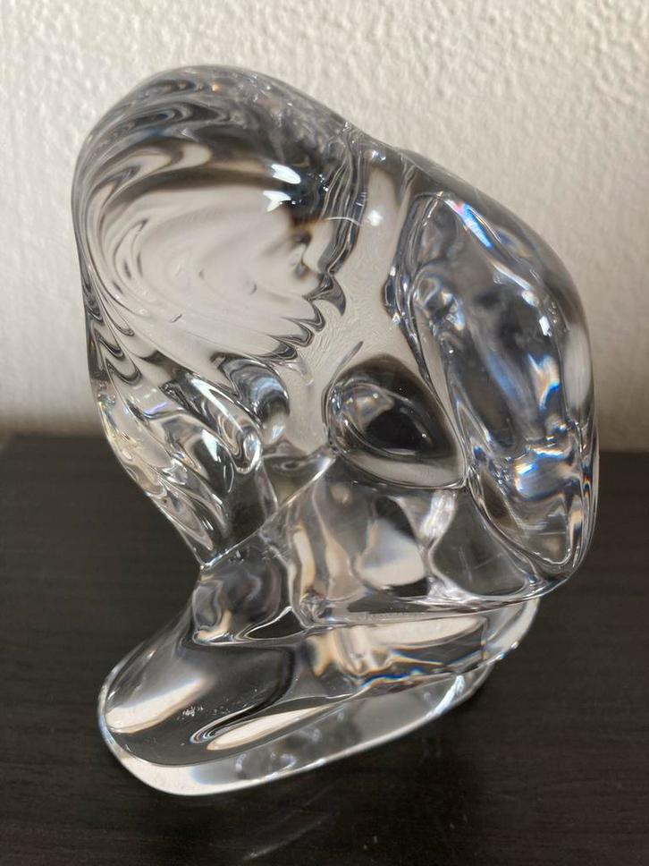 Baccarat Kristal Sculptuur - Pino Synoretto, Antiek en Kunst, Antiek | Glas en Kristal, Ophalen of Verzenden