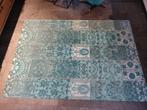 Vloerkleed 160x225cm - blauw/petrol, Ophalen, Gebruikt, Blauw, 150 tot 200 cm
