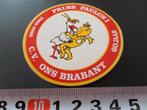 sticker carnaval ons brabant prins paulus I 1986 60 jaar *, Verzamelen, Ophalen, Zo goed als nieuw