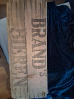 Brand's Bierkrat Hout - Vintage, Ophalen, Gebruikt, Verpakking